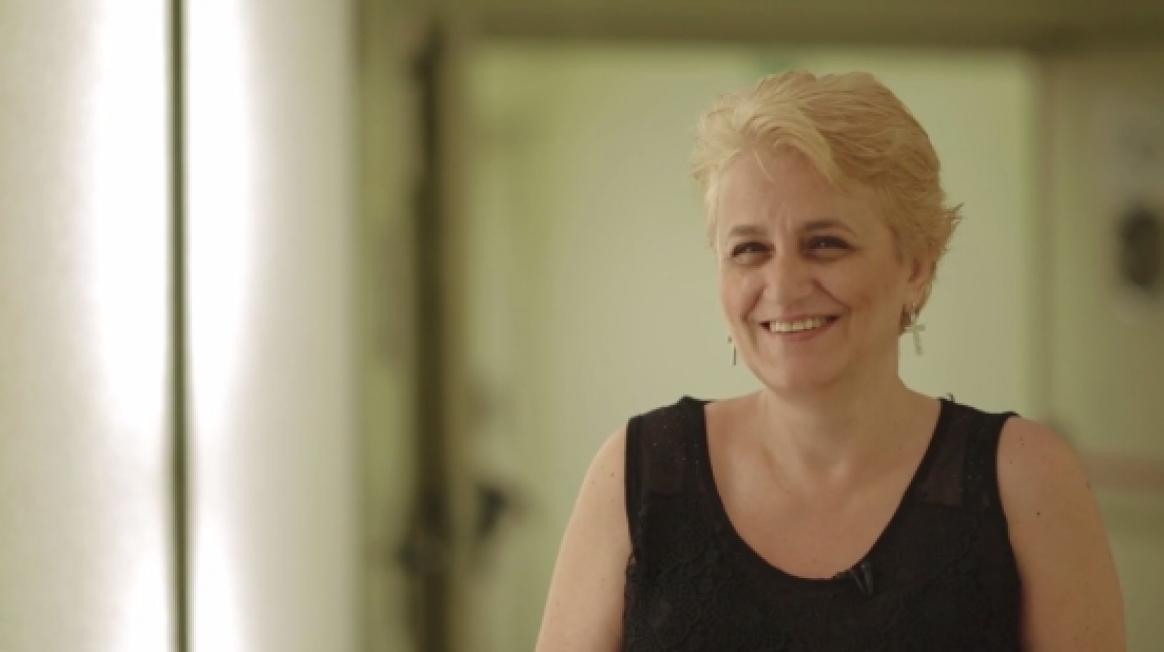 Joana Morillas, pacient intervinguda de càncer de mama a Vall d'Hebron