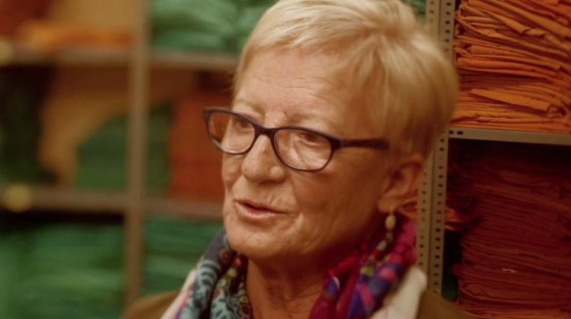 Rosalia Moure, va treballar durant 40 anys a llenceria a Vall d'Hebron