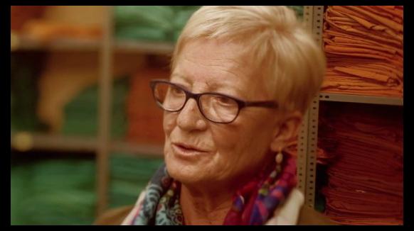 Rosalia Moure, va treballar durant 40 anys a llenceria a Vall d'Hebron