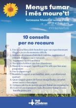 10 tips to kick the habit - Tobacco cessation at Vall d'Hebron